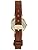 Anne Klein Women's Leather Strap Watch