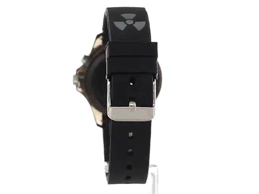 Marvel Avengers Adventure Analog Quartz Kids' Watch with Flashing LED Lights - Superhero Icons Band, Japanese Movement, Black