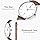 BEN NEVIS Watch, Mens Watch, Minimalist Fashion Simple Wrist Watch Analog Date with Leather Strap