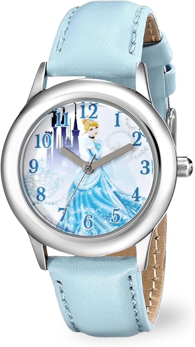 Disney Princess Tween Stainless Steel Analog Quartz Watch