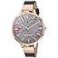 Nine West Women's Floral Dial Smooth Strap Watch