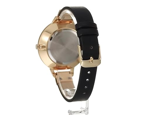 Nine West Women's Floral Dial Smooth Strap Watch