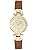 Anne Klein Women's Leather Strap Watch