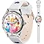 Disney Princess Time Teacher Watch for Kids – Easy Analog Time Learning, Colorful Princess Design, Adjustable Strap